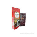 Moisture Proof Coffee Valve Bags Side Gusset , Zip Tea Bag